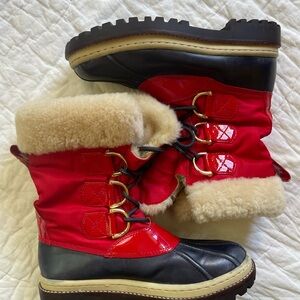 Tory Burch Winter Boots with Fur Lining